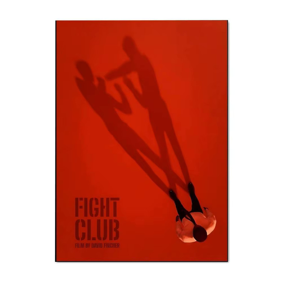 Selbstklebendes Film-Poster Fight Club von 5TOYS, wasserfester Papieraufkleber für Heimdekoration, B/H: 15,0 x 20,0 cm - Bild 6
