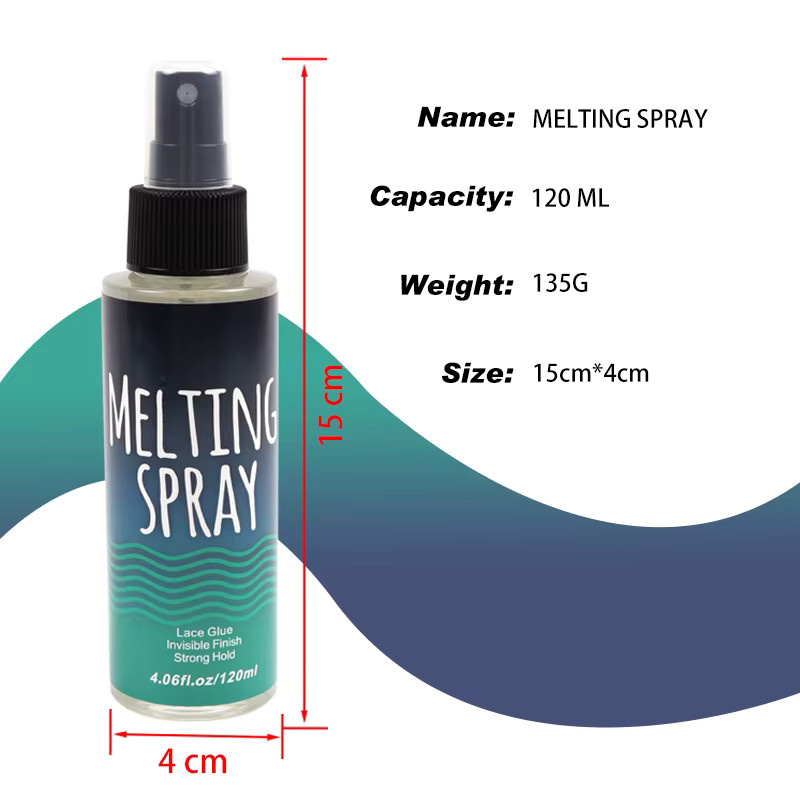Nunify Perückenkleber Spray, 120 ml, klar, Unisex - Bild 3