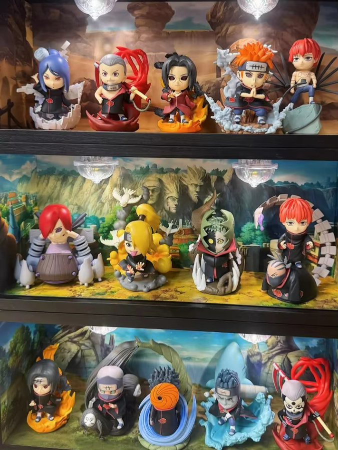 Bandai Naruto Shippuden Akatsuki Charakter Blind Box, Anime Actionfiguren - Bild 4