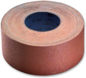 Sia Schleifrolle für Holz, Körnung P150, Synthetikharz, Farbe Braun, Breite: 11,5 cm, Länge: 5000 cm - Bild 1