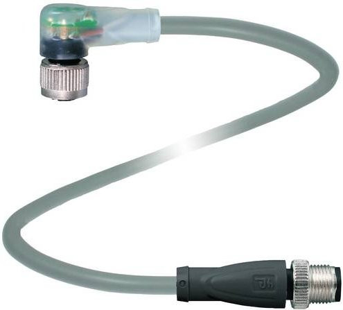 Pepperl+Fuchs 290592 Sensor-Aktor-Steckverbinder konfektioniert, grau, 5-polig, Länge: 7,5 m - Bild 1