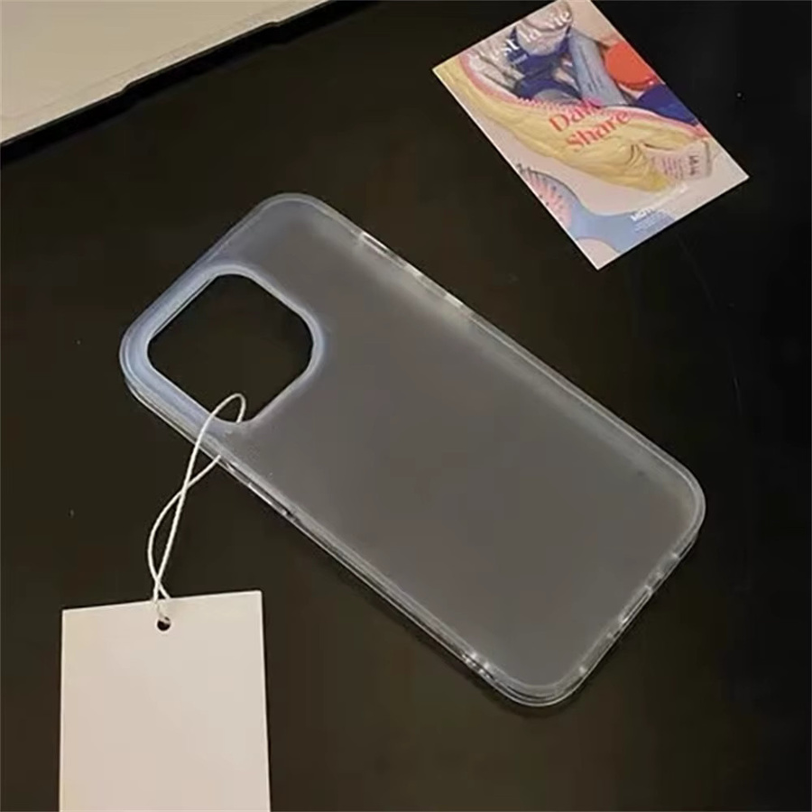 Caynes Stoßfeste Silikon Handyhülle mit MagSafe für iPhone 17 Pro Max 16 15 14 13 12 11 Plus Mini in Transparent Matt - Bild 4