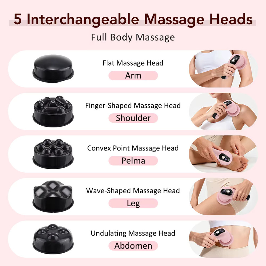 Hailicare Elektrisches Roller-Körpermassagegerät, Unisex - Bild 4