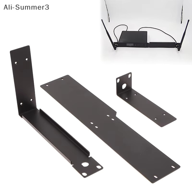 Rackmount Metallrahmen für drahtlose Mikrofonsysteme und Empfänger QLXD, ULXD, SLXD in Schwarz - Bild 2