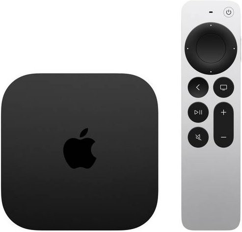 Apple TV 4K Wi-Fi 3. Generation 2022 Streaming-Client 64GB Schwarz - Bild 1