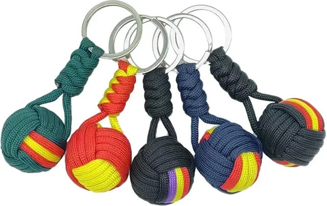 Schlüsselanhänger gewebtes Seil, Unisex - Bild 1