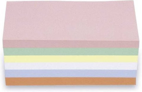 magnetoplan Moderationskarten Multicolor, 250 Stück, B: 20 cm, H: 10 cm - Bild 1