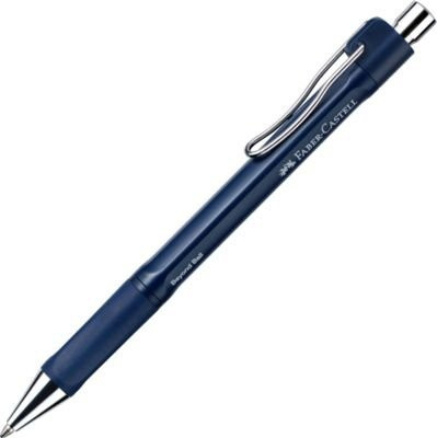 Faber-Castell Beyond Ball Kugelschreiber in Blau mit 0,5 mm Strichstärke, dokumentenecht und nachfüllbar - Bild 1
