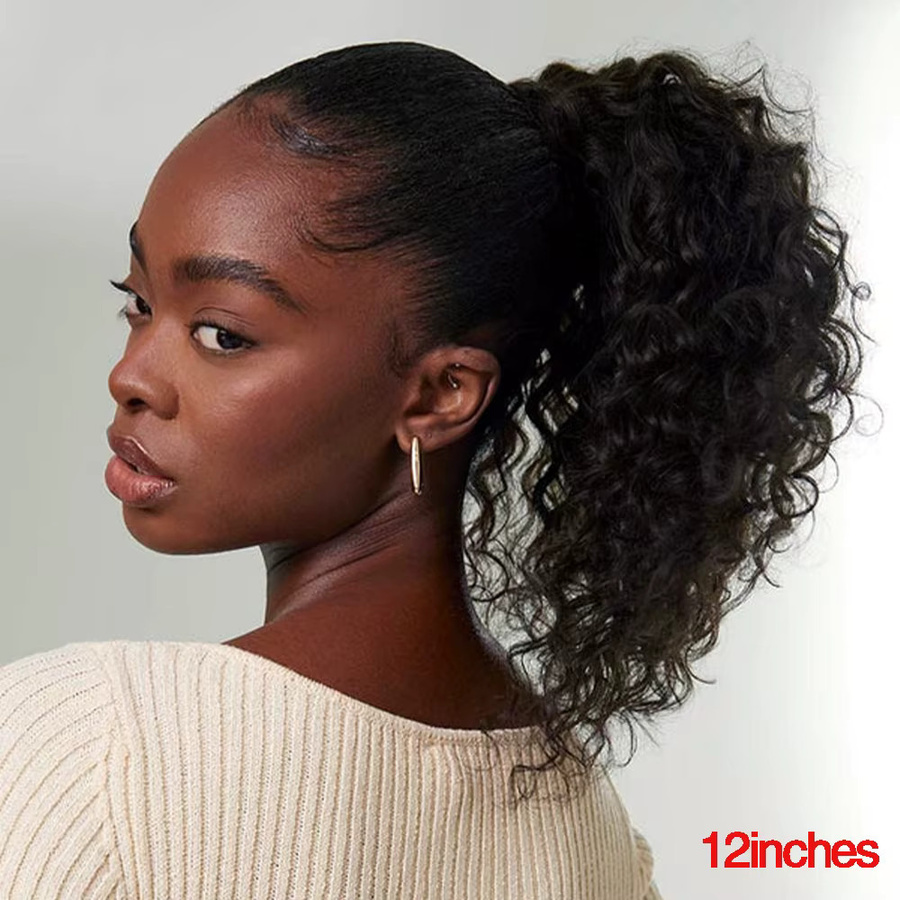 ZILING Haarverlängerung Wasserwelle, Remy Haar, 120g, Damen - Bild 2