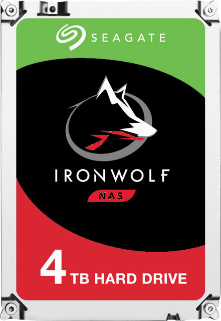Seagate Ironwolf HDD 4TB SATA 3.5 Zoll Multicolour - Bild 1