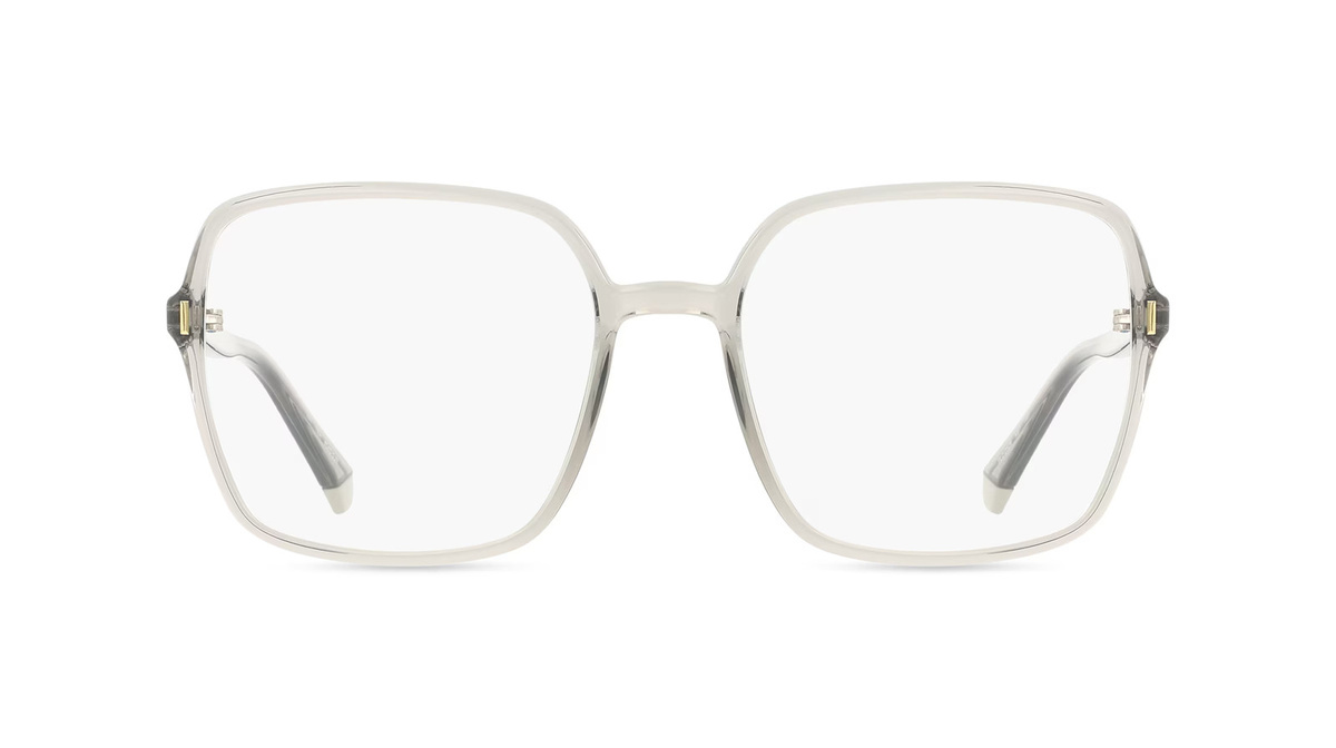 Polaroid PLD D526 Korrektionsbrille, Damen, Vollrand, Quadratisch, Kunststoff, grau - Bild 1