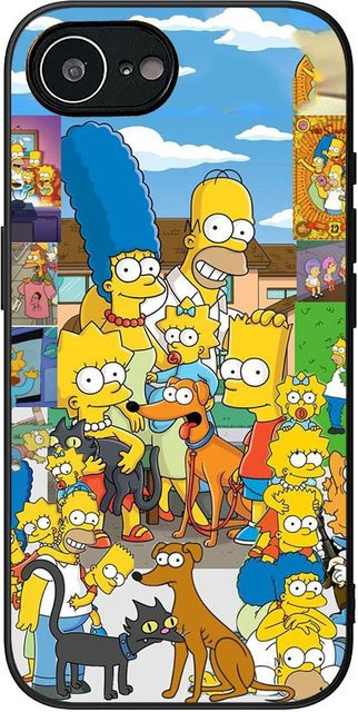 S-Simpsons Bart Handyhülle für Apple iPhone Modelle in Multicolour - Bild 1