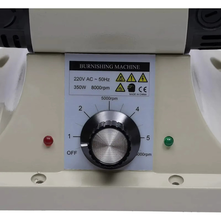 Bymaocar Elektrische Schleifmaschine und Poliermaschine mit 350W, 0-8000 U/min, Grau - Bild 4