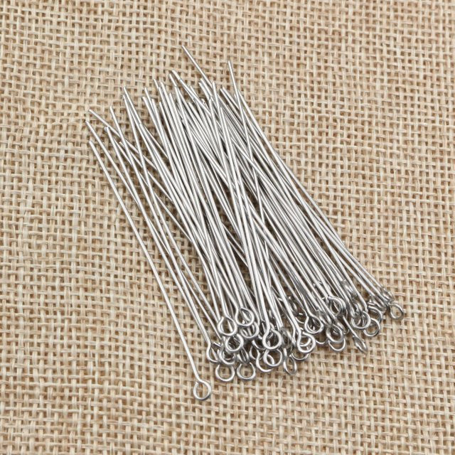 Auge Pins Edelstahl, 20 30 35 40 70 mm, Schmuckzubehör - Bild 1