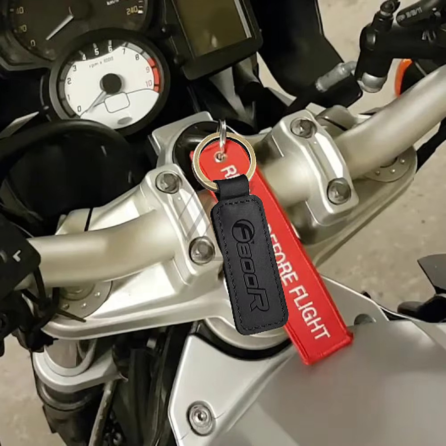 homtru Schlüsselanhänger Rindsleder, Motorrad, Unisex - Bild 3