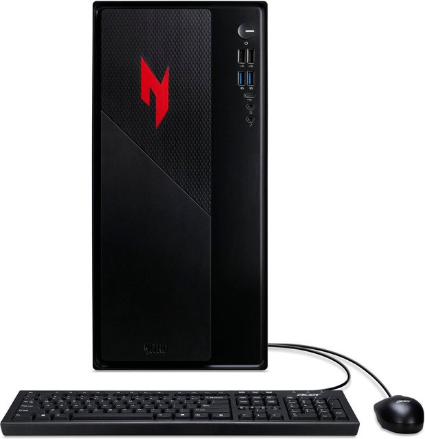 Acer Nitro N50-660 Gaming-PC, Schwarz, Intel Core Ultra 7 265F, 32 GB RAM, 1 TB M.2 SSD, NVIDIA GeForce RTX 5060 - Bild 1