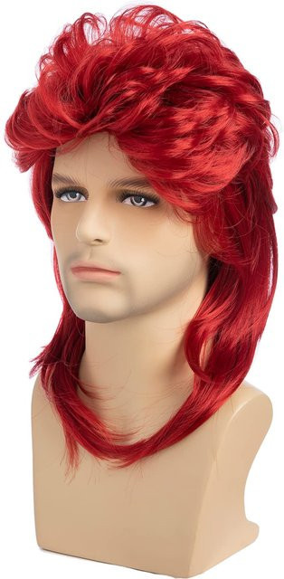 Sallcks Perücke, Rote Mullet, Herren - Bild 1