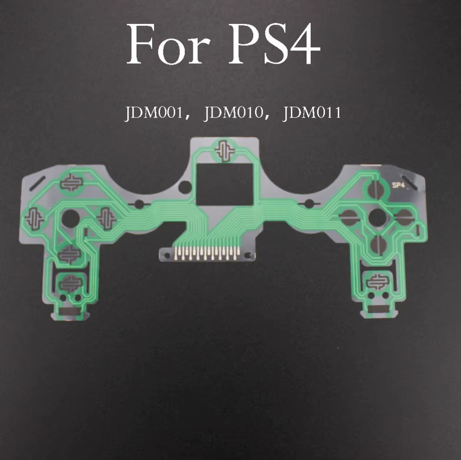 TingDong Leitfähiges Flexkabel für PS4 Pro Slim, PS5 und PS4 Controller mit JDS 050 Platine - Bild 1