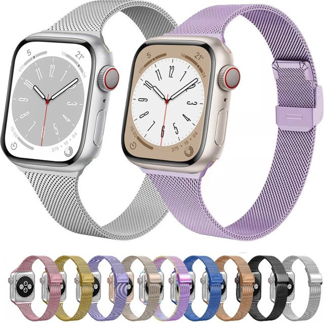 Milanaise-Armband Edelstahl, Unisex - Bild 1