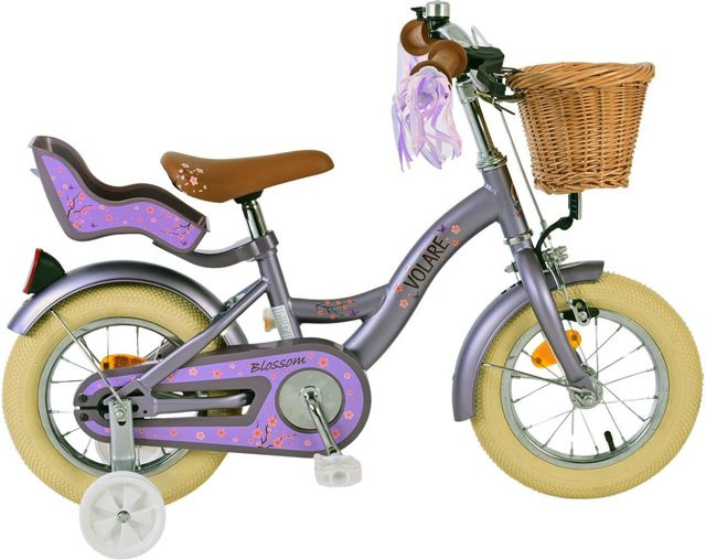 VOLARE Kinderfahrrad Blossom, 12 Zoll, lila - Bild 1