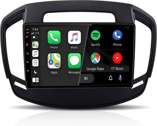 Junsun Autoradio für Opel Insignia 2013-2017 mit Bluetooth und GPS in Schwarz - Bild 1