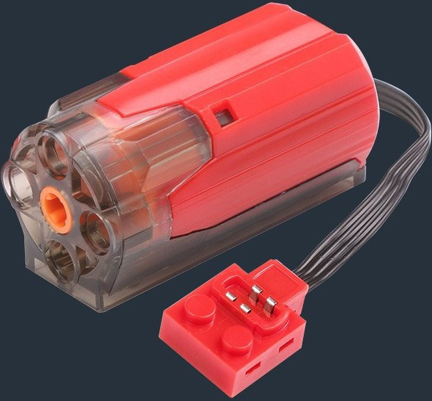 Technische Teile mit Power-Funktionen, rot, Zubehör - Bild 1
