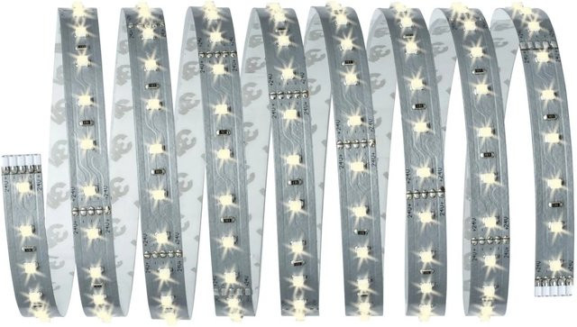 Paulmann MaxLED 500 LED-Streifen-Erweiterung mit Stecker, Warmweiß, Silber - Bild 1