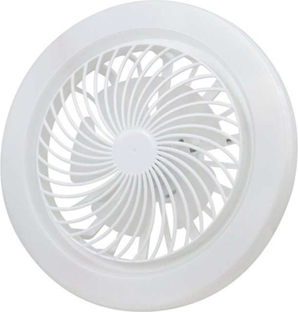 TOMTOP JMS E27 Ventilatorlampe als Deckenleuchte in Weiß für Arbeitszimmer und Esszimmer - Bild 1