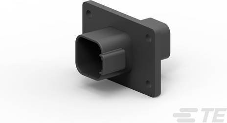 TE Connectivity Buchsengehäuse-Kabel 2303454-1 in Schwarz - Bild 1