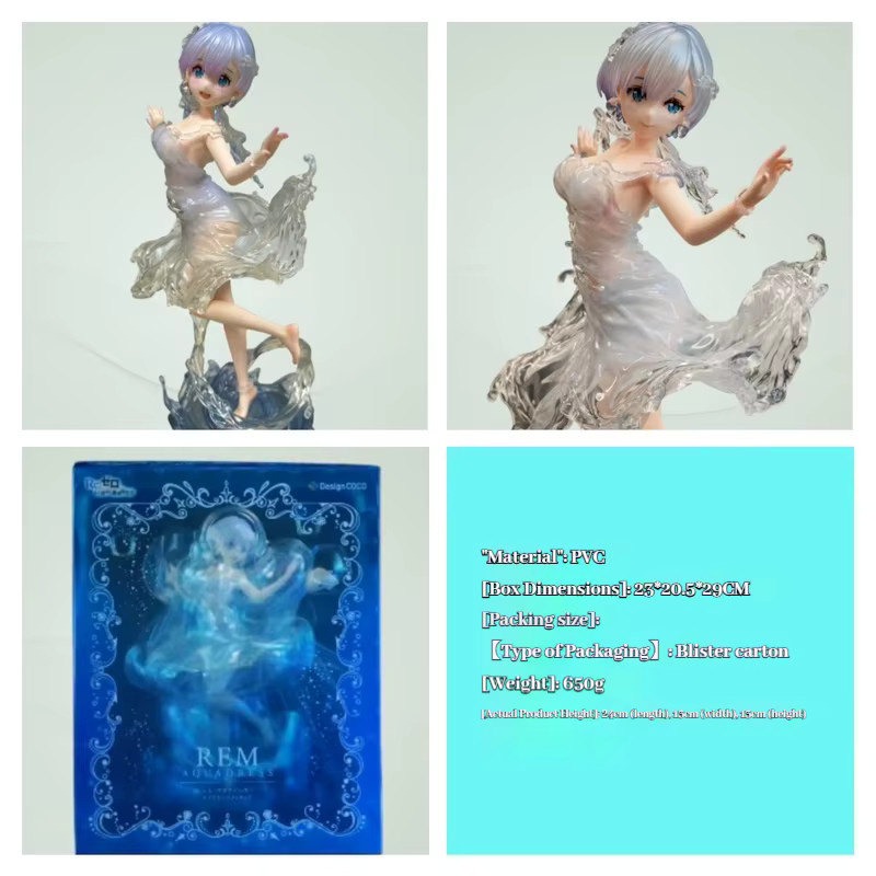 Bandai Re:Zero, Rem-Ersatzgesicht Wasser-Geschenkanzug, Figur, Kunststoff - Bild 2