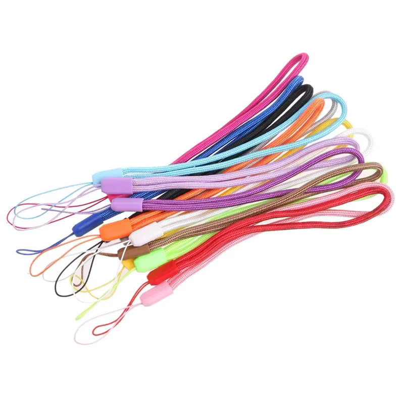 5er Set Universal Handy Lanyard Gurthalter als Handgelenk-Seil in Schwarz und Multicolour - Bild 3