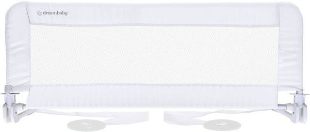 Dreambaby Bettgitter Phoenix extra groß, faltbar und tragbar, Weiß, B: 110 cm, H: 45,5 cm - Bild 1