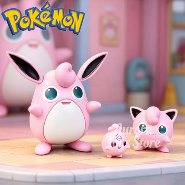 Bandai Pokémon Jigglypuff, Actionfiguren, Rosa / Pink, Kunststoff - Bild 1