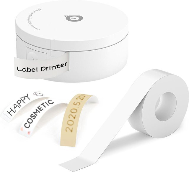 PeriPage L1 Plus Etikettendrucker Mini-Thermodrucker All-in-One mit Bluetooth in Weiß - Bild 1