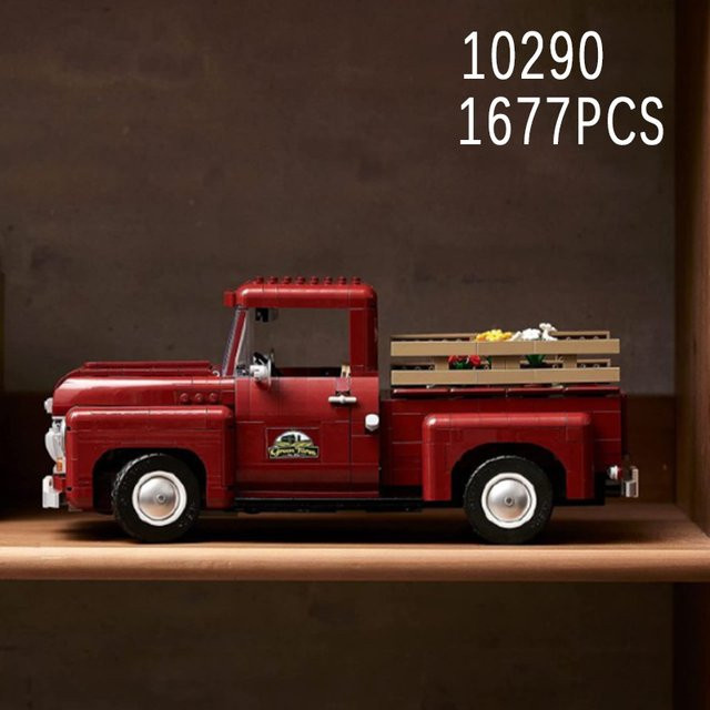ZGECB Vintage Farmtruck-Modell, Bausatz, 1677 Teile, ab 18 Jahren - Bild 1