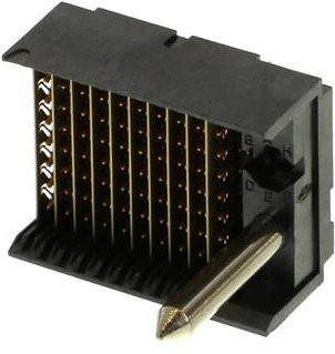 Molex Stiftgehäuse-Platine Schwarz, 80 Pol, Rastermaß: 2,00 mm, 740621001 - Bild 1