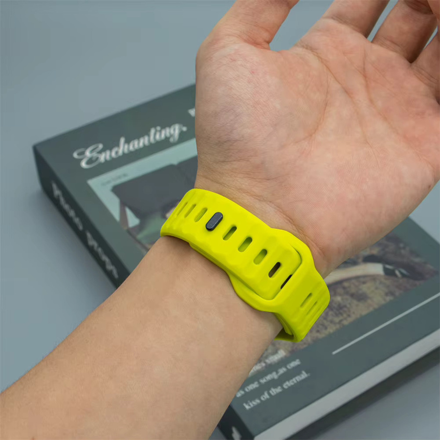 Apple Uhrenarmband Silikon, Weiß, Unisex - Bild 3