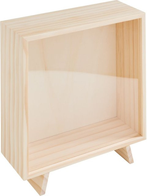 VBS Dekorahmen mit Standfüßen in Beige, rechteckig - Bild 1