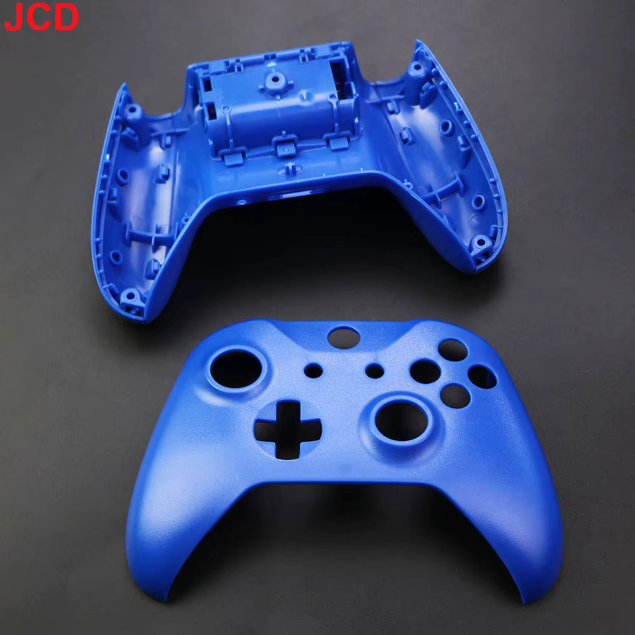 JCD Ersatzgehäuse und Tasten-Set für Xbox One S und Xbox One Slim Controller in Blau, Matte Abdeckung - Bild 2