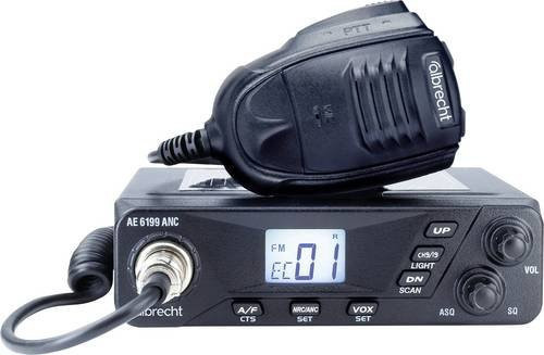 Albrecht AE 6199 ANC 12699.03 CB-Funkgerät Walkie-Talkie in Schwarz - Bild 1