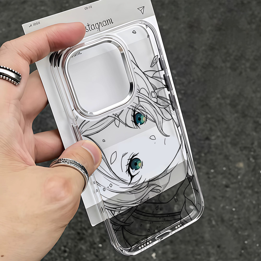Anime F-Frieren Handyhülle für Samsung Galaxy S26 S25 S24 S23 S22 S21 S20 Note20 FE Ultra Edge Plus 4G 5G Transparent - Bild 2