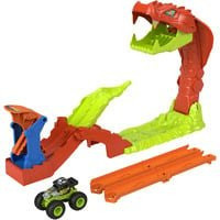 Hot Wheels Schlangenjagd Monster Trucks Spielset ab 4 Jahren - Bild 1