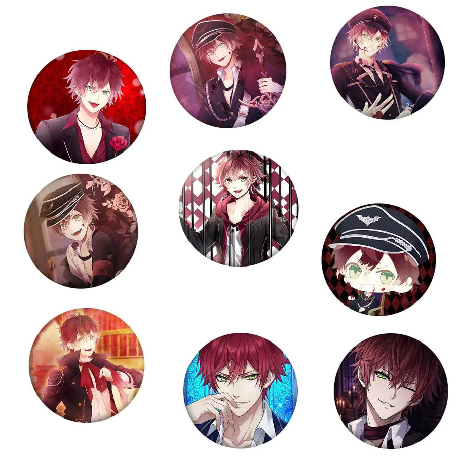 Brosche Anime Diabolik Lovers Sakamaki Ayato, Anstecknadel - Bild 3