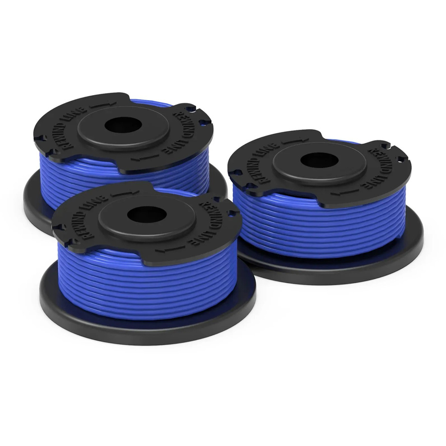 Greenworks Ersatzspule ATR-3-165S-GW für 40 V Akku-Rasentrimmer, 1,65 mm, 3 Stück - Bild 2