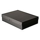 Archivbox Falken PURE Box Black A3 in Schwarz aus FSC-zertifizierter Pappe mit Blauer Engel, B/T/H: 32 x 44 x 10 cm - Bild 2