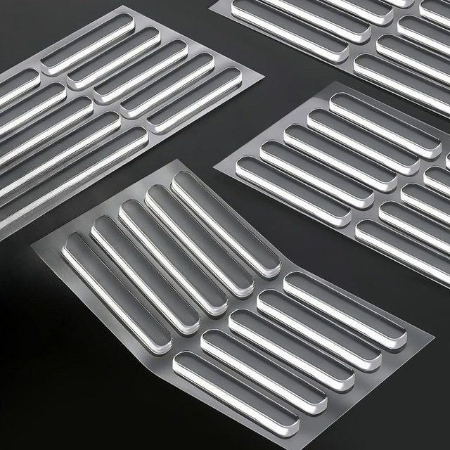 TFAAI Selbstklebende Puffer-Pads in Transparent als Antikollisionsstreifen und Türstopper für Kühlschrank und Schranktüren - Bild 1