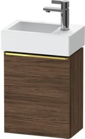 Duravit Waschtischunterschrank D-Neo in Braun mit 1 Tür und Wandmontage, B/T/H: 36,4 x 22,2 x 44 cm - Bild 1
