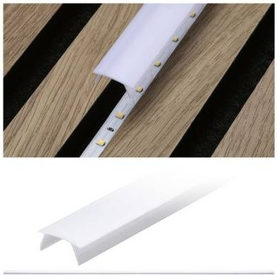 Paulmann LED Strip Aufbauprofil in Weiß, L x B x H: 800 x 18 x 8 mm - Bild 1