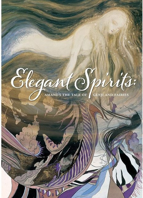 Elegante Spirituosen: Amanos Geschichte von Genji und den Feen, Yoshitaka Amano, gebundene Ausgabe - Bild 1