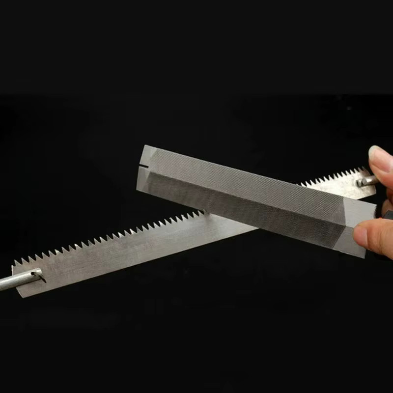 Ersatzfeile für Handsägen und Astsägen zum Schärfen und Glätten von Holzraspeln - Bild 4